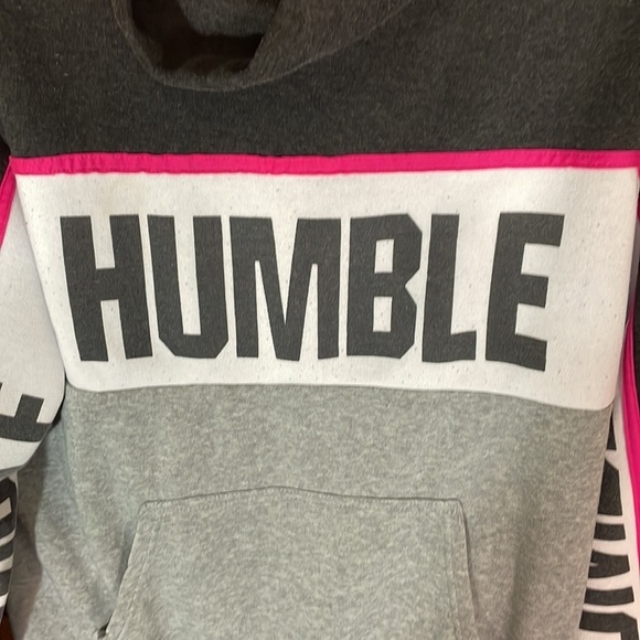 Humble High Neck Sweatshirt Womens 3x Activewear Tri Color Gym Training Casual - Picture 4 of 7
